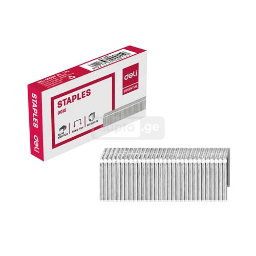 DELI-დელი სტეპლერის ტყვია 23/10-ზომის No.0015